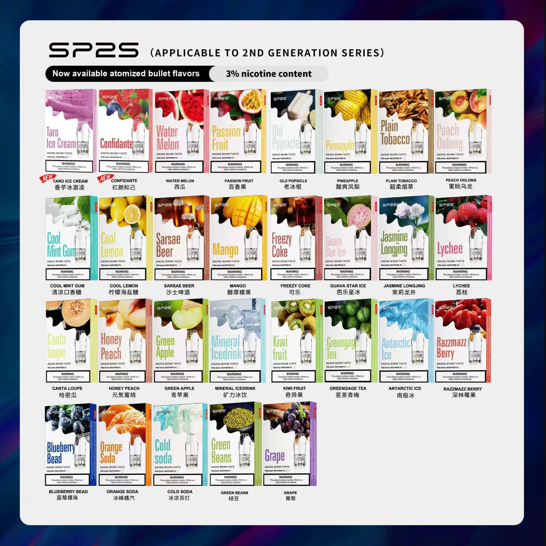 Sp2s煙彈口味評測